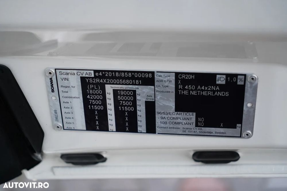 Scania R 450 / I-PARK COOL / RETARDER / CONTRACT DE AUR / - 37
