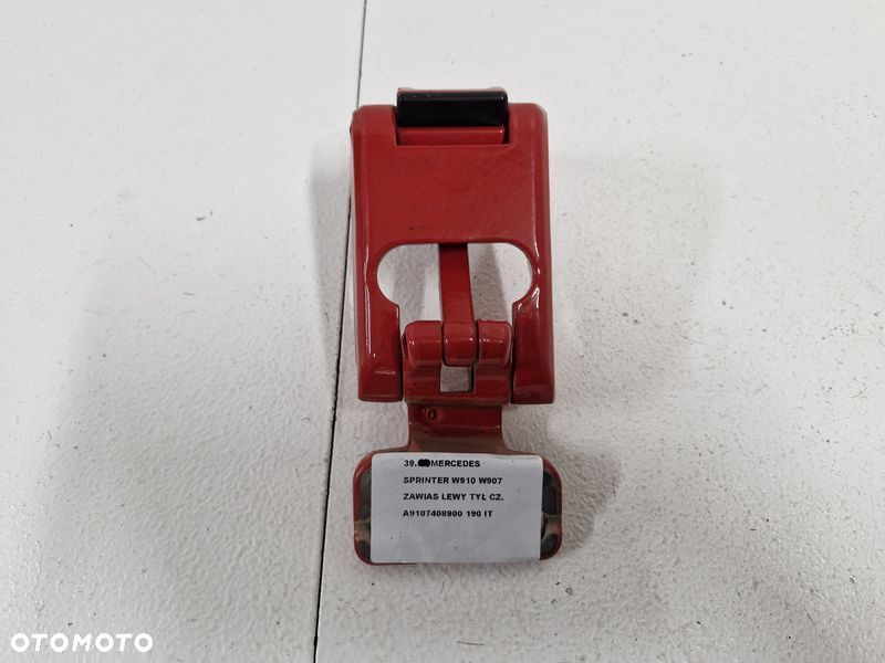 MERCEDES BENZ SPRINTER W907 W910 ZAWIAS DRZWI LEWY TYŁ GÓRNY A9107408900 - 5