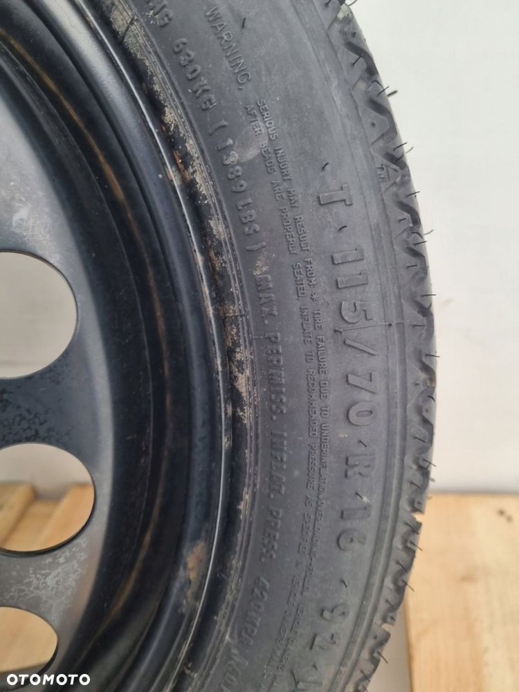 KOŁO DOJAZDOWE Opel Insignia A _ dojazdówka 125/70 R17 5x120 17X4.00B IS41 - 4