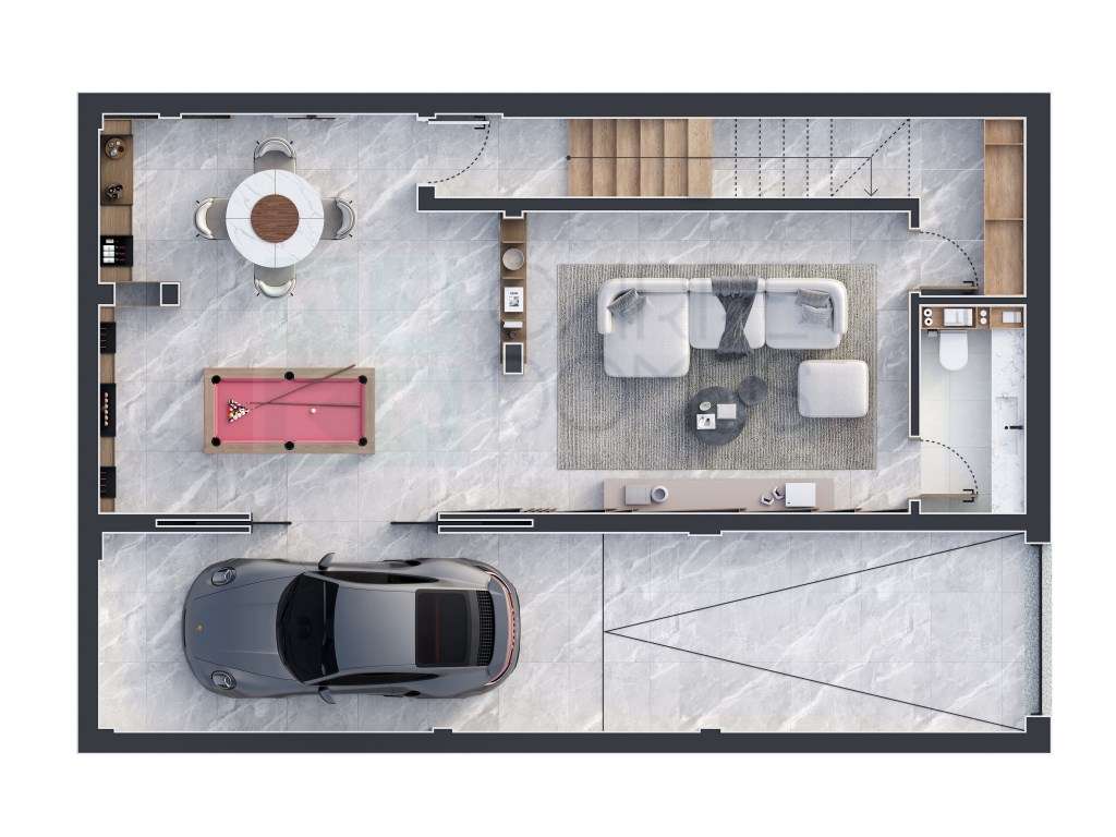 Moradia Geminada Moderna com Piscina e Jacuzzi - Disponível em Agos... - Grande imagem: 3/24