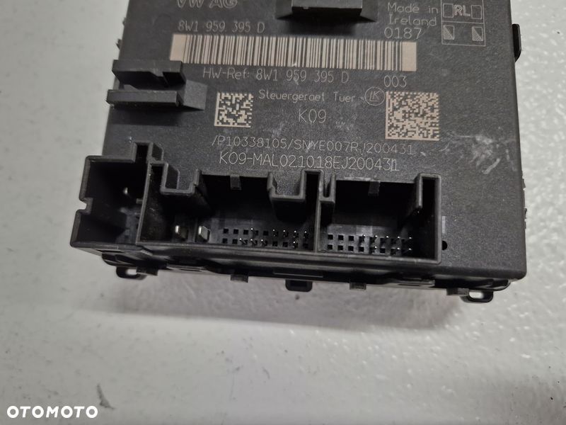 audi a3 8v arteon moduł sterownik drzwi lewy tył 8w1959395d - 3