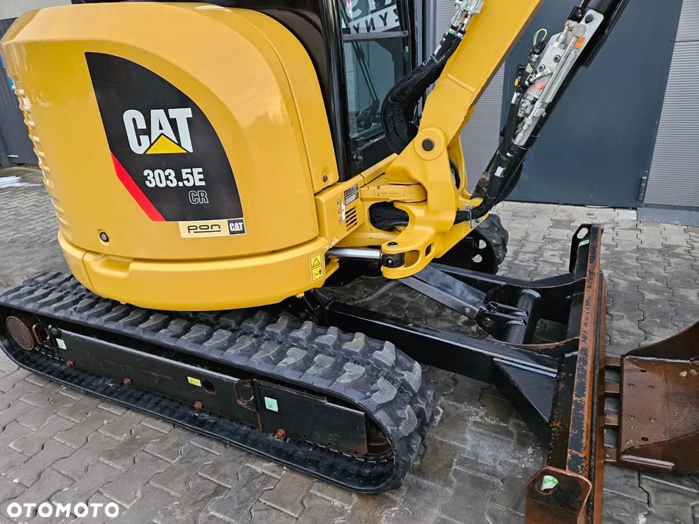 Caterpillar MINIKOPARKA CAT CATERPILLAR 303.5E CR 303.5 E 303 2019R. KLIMATYZACJA ROTOTILT - 4