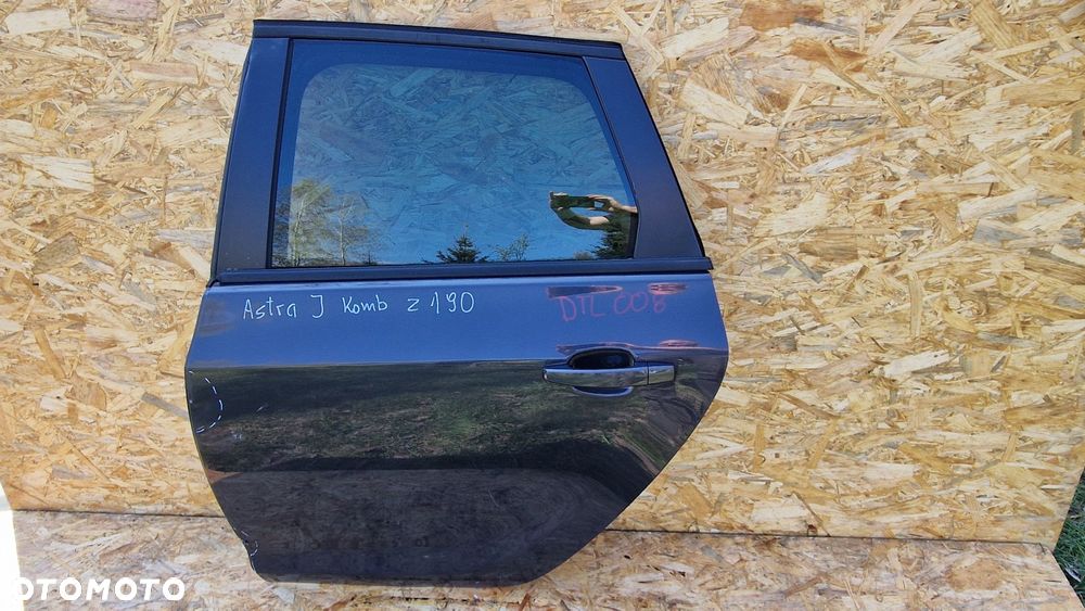OPEL ASTRA J KOMBI DRZWI TYŁ TYLNE LEWE LEWA KOD LAK. Z190 - 1