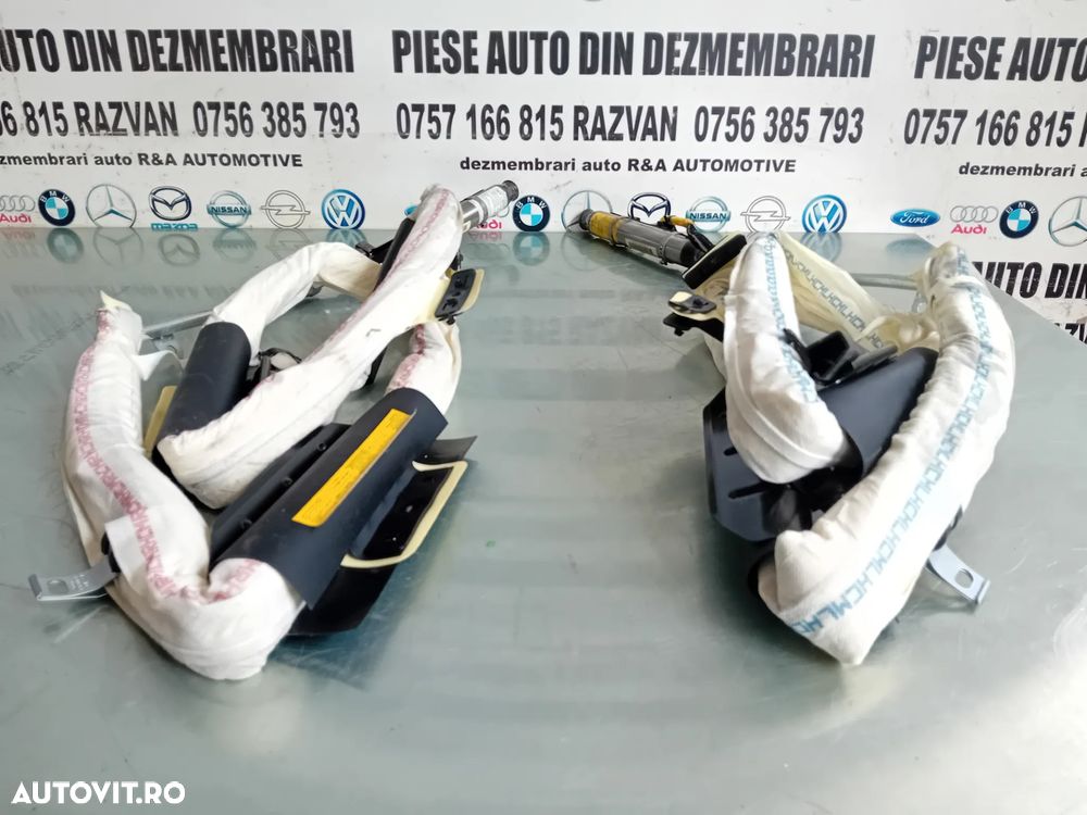 Airbag Cortina Lateral Stanga Dreapta Hyundai Santa Fe 2 II Model Cu 7 Locuri An 2006-2012 - 5