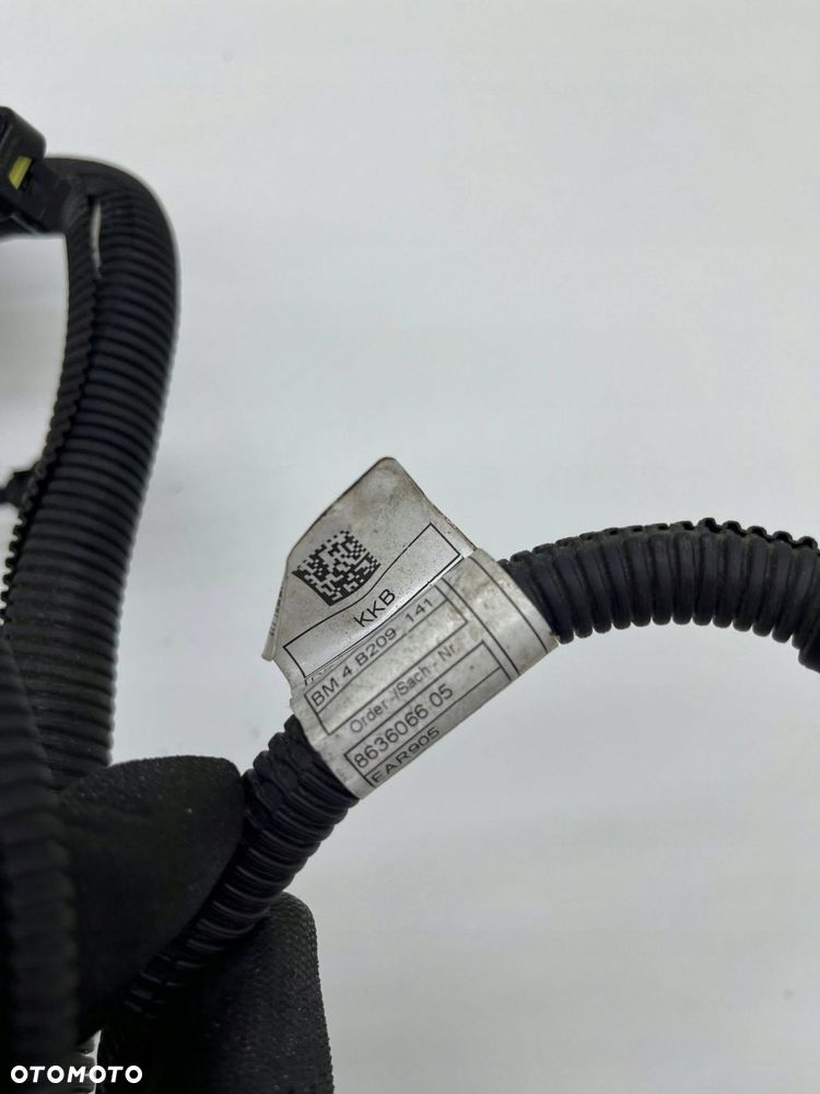 BMW 3 F30 330E B48 WIĄZKA INSTALACJA SILNIKA 8636066 8636067 - 8