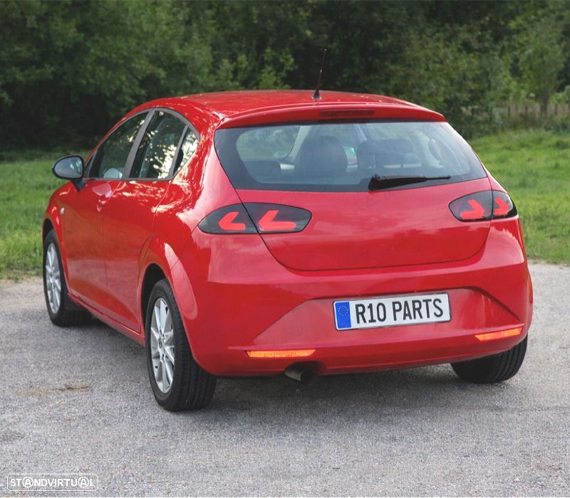 FAROLINS SEAT LEON II 09-13 CARDNA FULL LED PRETO FUMADO - 7