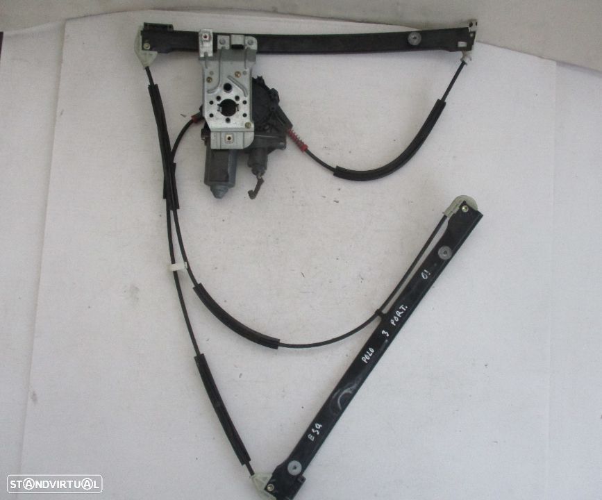 Elevador Vidro VW Volkswagen Polo 3 portas 2000 2001 Esq - 1