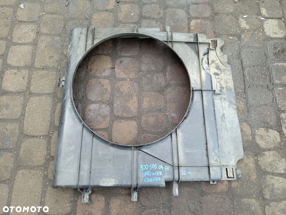 TUNEL OBUDOWA WENTYLATORA MERCEDES SPRINTER CRAFTER 06- OE 9065050455 - 2