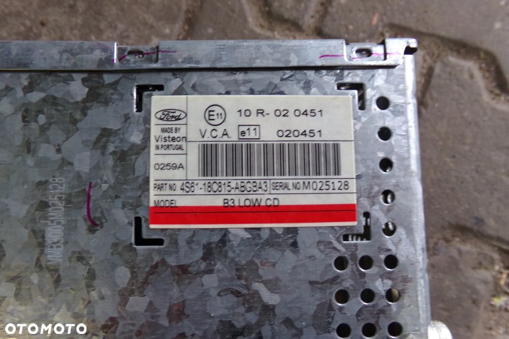 Radio Ford Fiesta 2005r. - 8