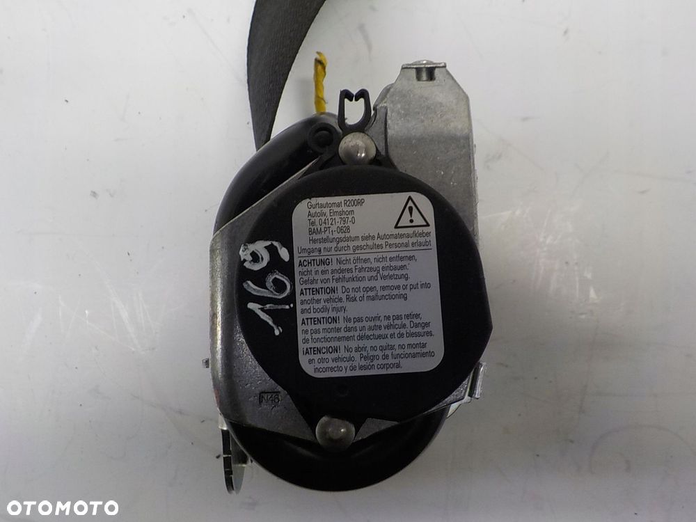 ALFA ROMEO MITO PAS BEZPIECZEŃSTWA NAPINACZ LEWY PRAWY PRZÓD 615903600 - 10