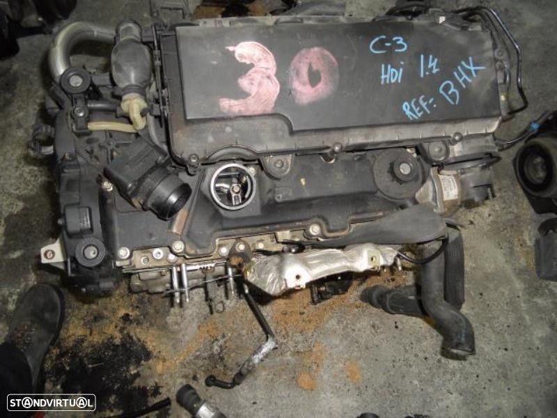 MOTOR COMPLETO CITROEN C3 II 2006 -8HX - 4
