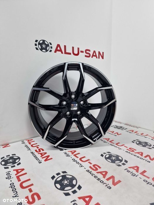 Nowe alufelgi SEAT 18" 5x112 Altea Ateca Exeo Leon Toledo - Czarne
