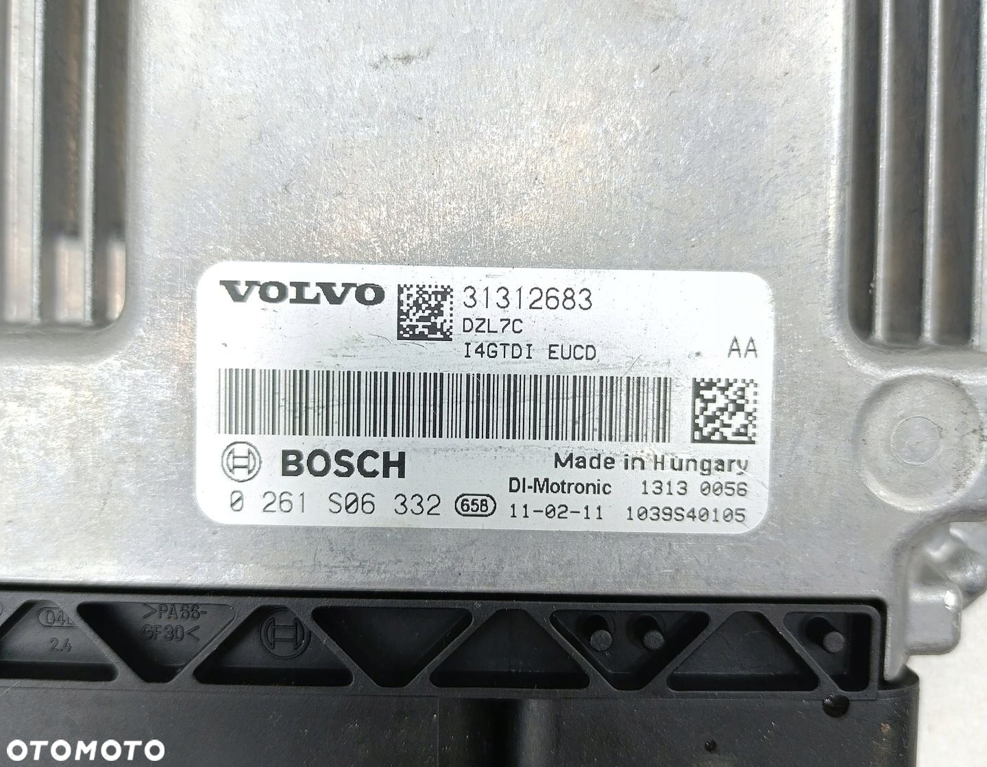 KOMPUTER SILNIKA STEROWNIK VOLVO S60 II 2.0 T5 31312683 0261S06332 - 4