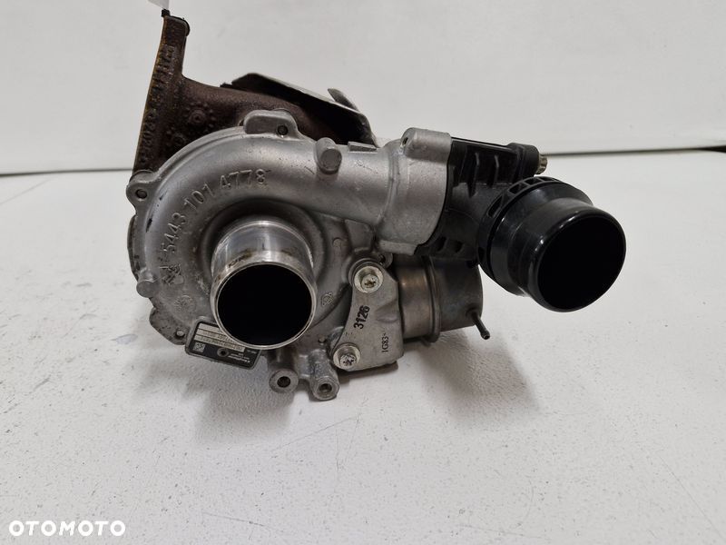 RENAULT GRAND SCENIC IV 4 1.6 DCI TURBINA TURBOSPRĘŻARKA TURBO 54389700005 - 1