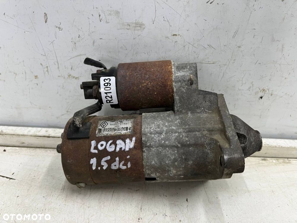 Rozrusznik Renault Captur Clio Kangoo Laguna Megane Scenic Duster LodgySandero 1.5 dCi 8200306595 - 1