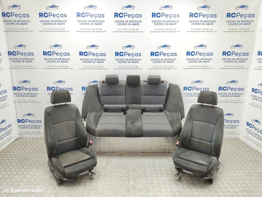 Conjunto Bancos Pack M Tecido Alcantara BMW Serie 3 E91 Touring Carrinha LCI 2008 a 2014 - 7