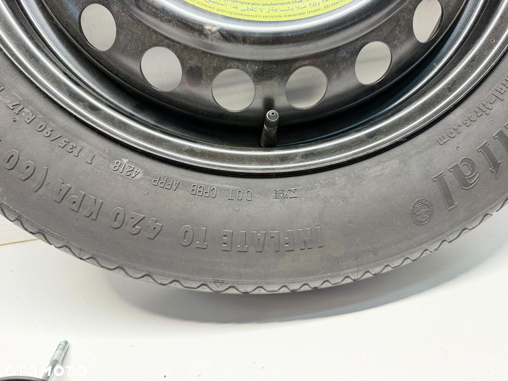 KOŁO DOJAZDOWE KIA SPORTAGE IV T135/90R17    4TX17 ET30 NOWE - 4