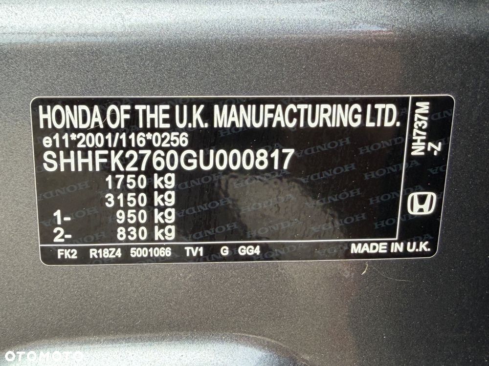Honda Civic 1.8 i-VTEC Sport Black Edition - 34