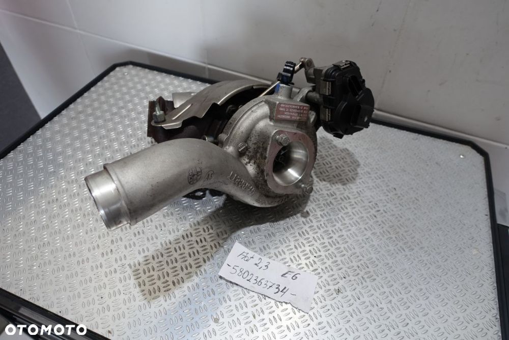 FIAT DUCATO 2020R 2.3 140KM 5802363734 TURBINA TURBO TURBOSPREZARKA EURO 6 - 1