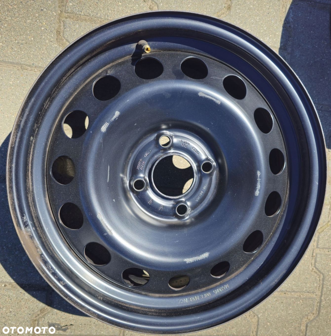 4x FELGA STALOWA FORD ECOSPORT 6,5x16 4x108 ET37,5  CZUJNIKI - 2