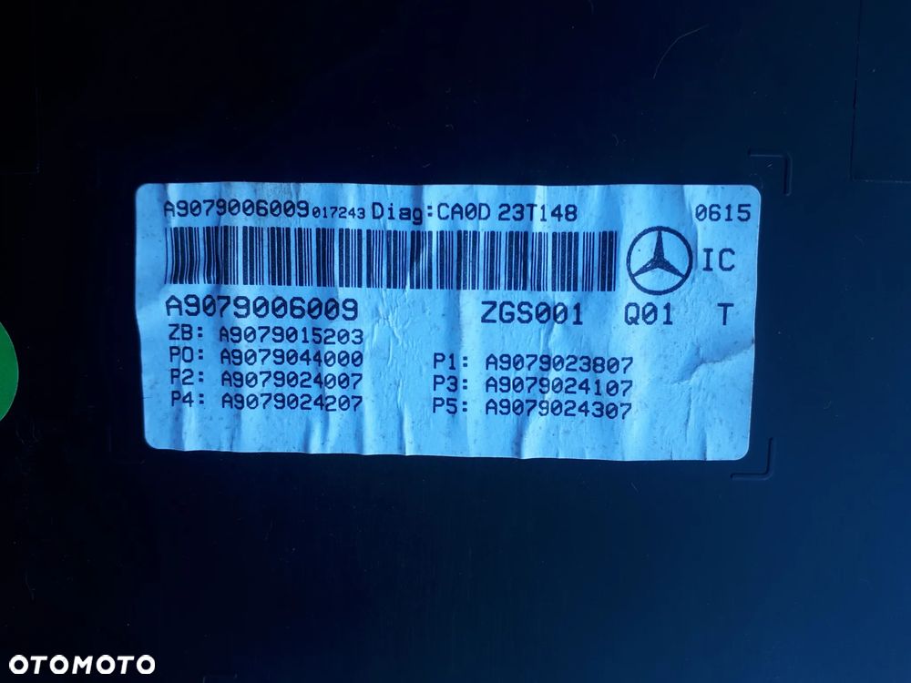 MERCEDES SPRINTER 907 910 LICZNIK ZEGAR KOLOROWY - 2