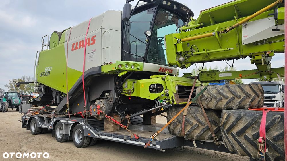 Claas Lexion 650 2011r. V 660   Tucano 560  Kombajn do Zboża  Lexion 660 Tucano 450  Tucano 550 Lexion 550 john T550 jOHN wts - 3