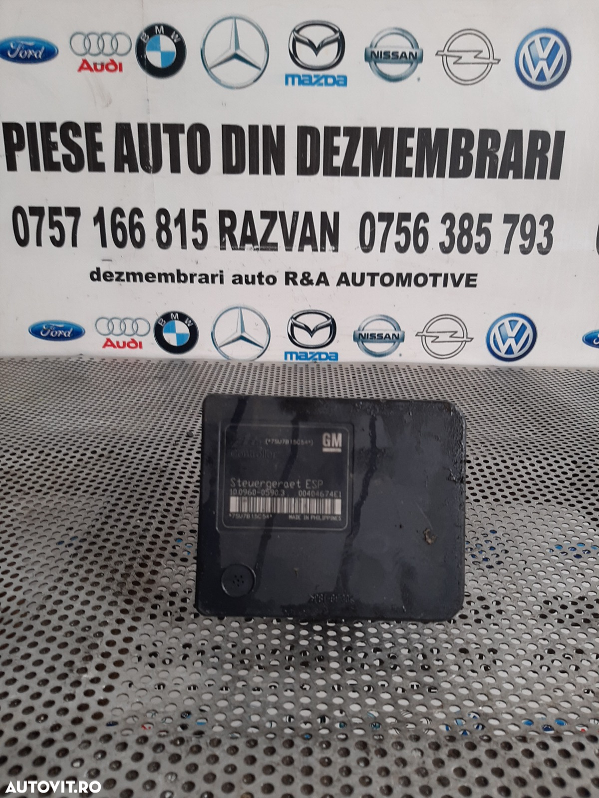 Modul Pompa Unitate ABS Opel Zafira B Astra H Volan Stanga Cod 13244860 Vanduta De Firma Cu Garantie - 3