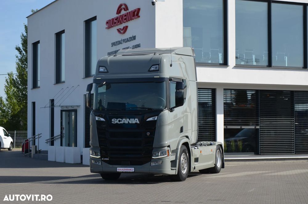 Scania R 450 / KLIMA P. / ACC / NAVI / FULL LED / SKÓRA / WAGA / DE 0067 - 1