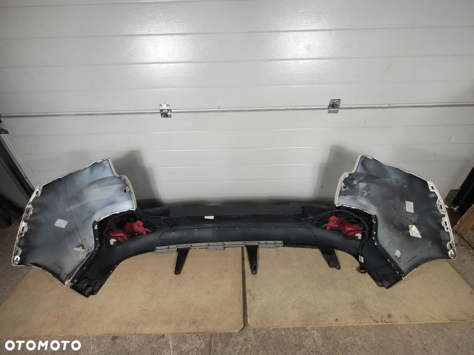 Zderzak Tył Tylny Peugeot 3008 I 09-16 Ewpb Biały - 4