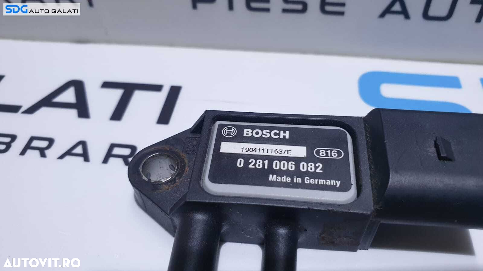 Senzor Presiune Gaze Evacuare Skoda Octavia 2 2.0 TDI 2004 - 2013 Cod 0281006082[S0377] - 2