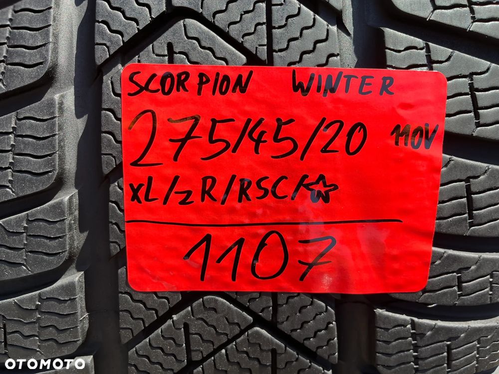 Pirelli 275 45 20 Scorpion Winter Run Flat 1szt. Zima - 4