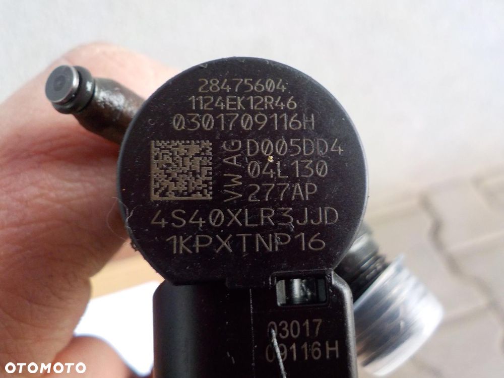 VW T6 2.0 TDI WTRYSK WTRYSKI WTRYSKIWACZ SPRAWDZONE 04L130277AP - 3