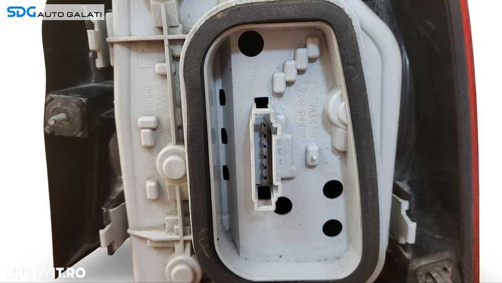 Stop Lampa Tripla Stanga de pe Aripa Caroserie Volkswagen Polo 9N 2002 - 2005 Cod 6Q6945095G 6Q6945111A [A0048] - 7