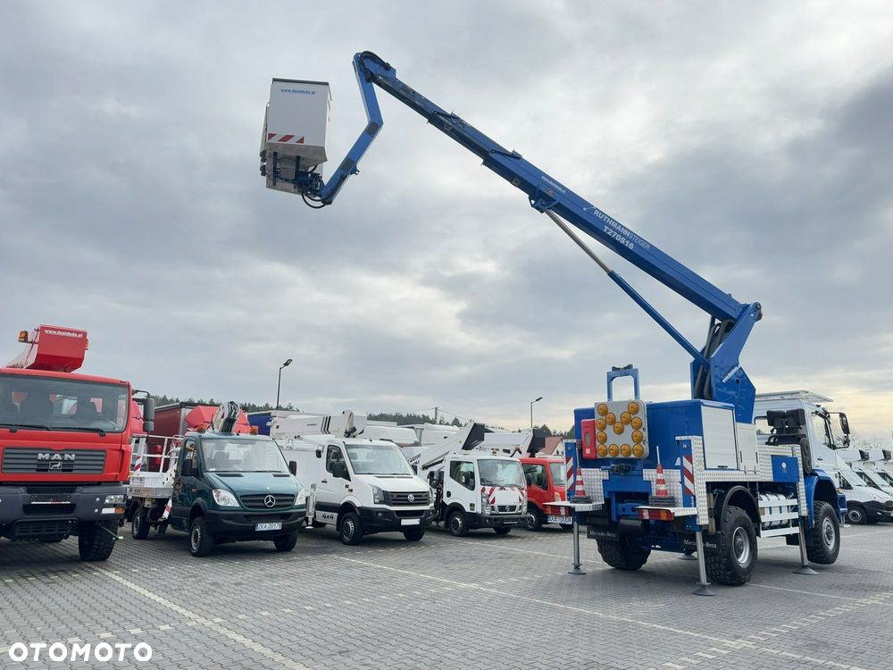 Mercedes-Benz AXOR 1829 4x4 Zwyżka RUTHMANN STEIGER T270S16 Podnośnik Koszowy - 17