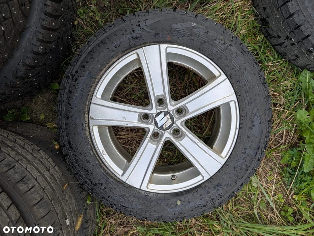 KOMPLET ALUFELG 5X114.3 R16 SUZUKI HONDA OPONY ZIMOWE. - 3