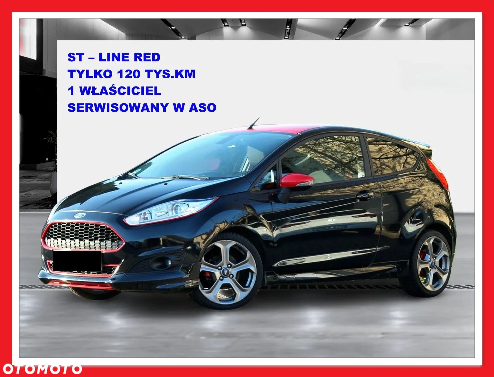 Ford Fiesta 1.0 EcoBoost S&S ST-LINE Red - 1