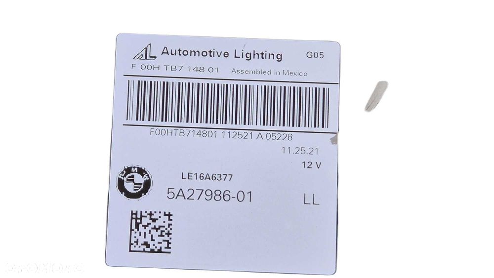 Reflektor FULL LED LEWY / PRAWY KPL BMW X5 G05 X6 G06 18-23 OE NOWE ! - 8