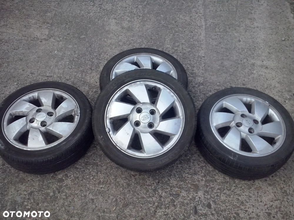 15” - ALU felgi - 4x100 r15 cali - KIA Picanto - Aluminiowe : Toyota Aygo Yaris Corolla Kia Suzuki Swift Hyundai i20 , i10 - stan: BDB + GWARANCJA !! + możliwy  MONTAŻ !! - 7