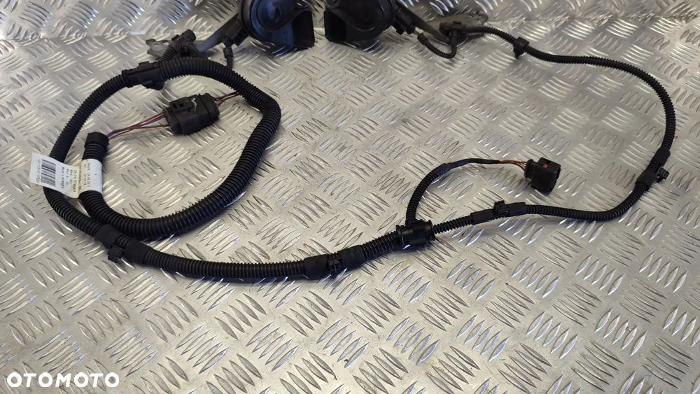 VW TOUAREG 7P 10-18R WIAZKA INSTALACJA PRZOD 7P6971073 KLAKSON LEWY 7P6951221A PRAWY 7P6951223A - 3
