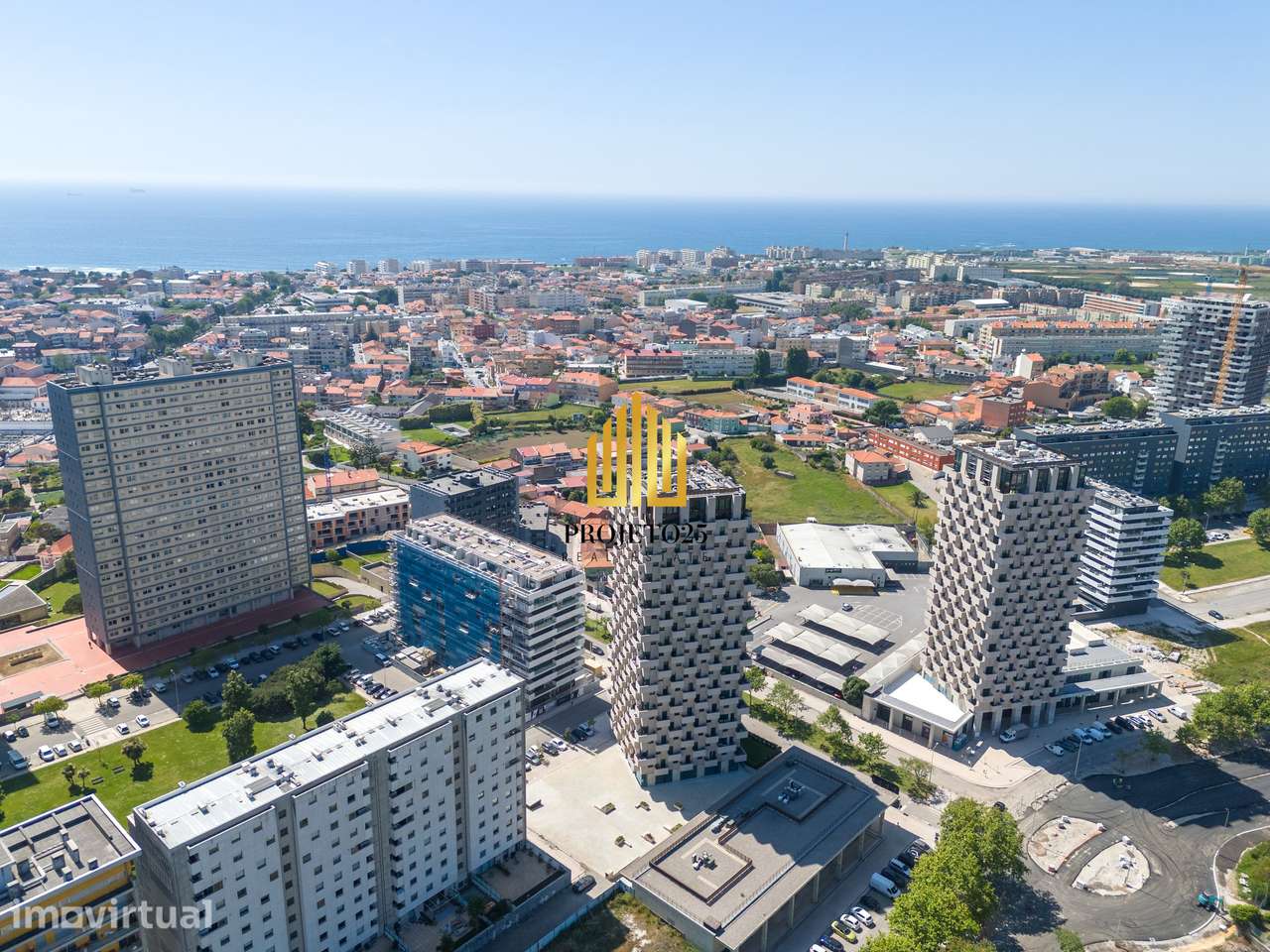 Apartamento T2, 3 Varandas Sul e Poente 13º Piso Vistas Deslumbrantes! - Grande imagem: 5/43