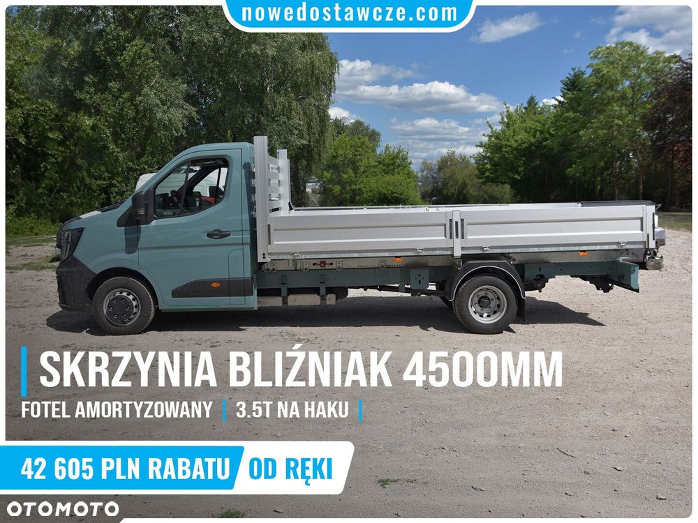 Renault Master Skrzynia Otwarta Bliźniak 170KM 4500mm - 2