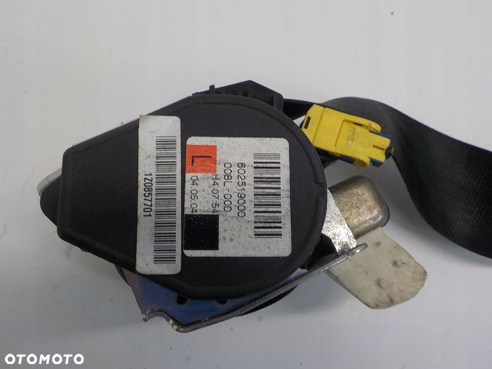SKODA OCTAVIA II PAS BEZPIECZEŃSTWA LEWY 1Z0857701 602519000 - 7