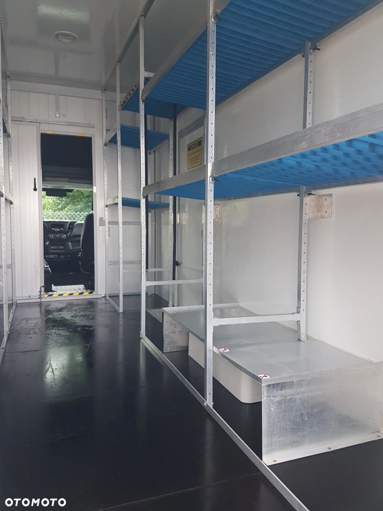 Iveco DAILY KONTENER NISKOPODŁOGOWY 4,43x2,23x2,42 SKLEP FOODTRUCK BAR KLIMA KONIOWÓZ KAMPER - 20