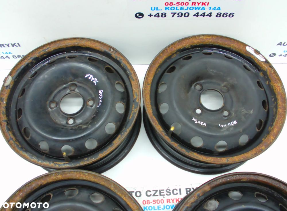 Citroen Xsara Felga Felgi stalowe 4x108 5.5x14'' - 3
