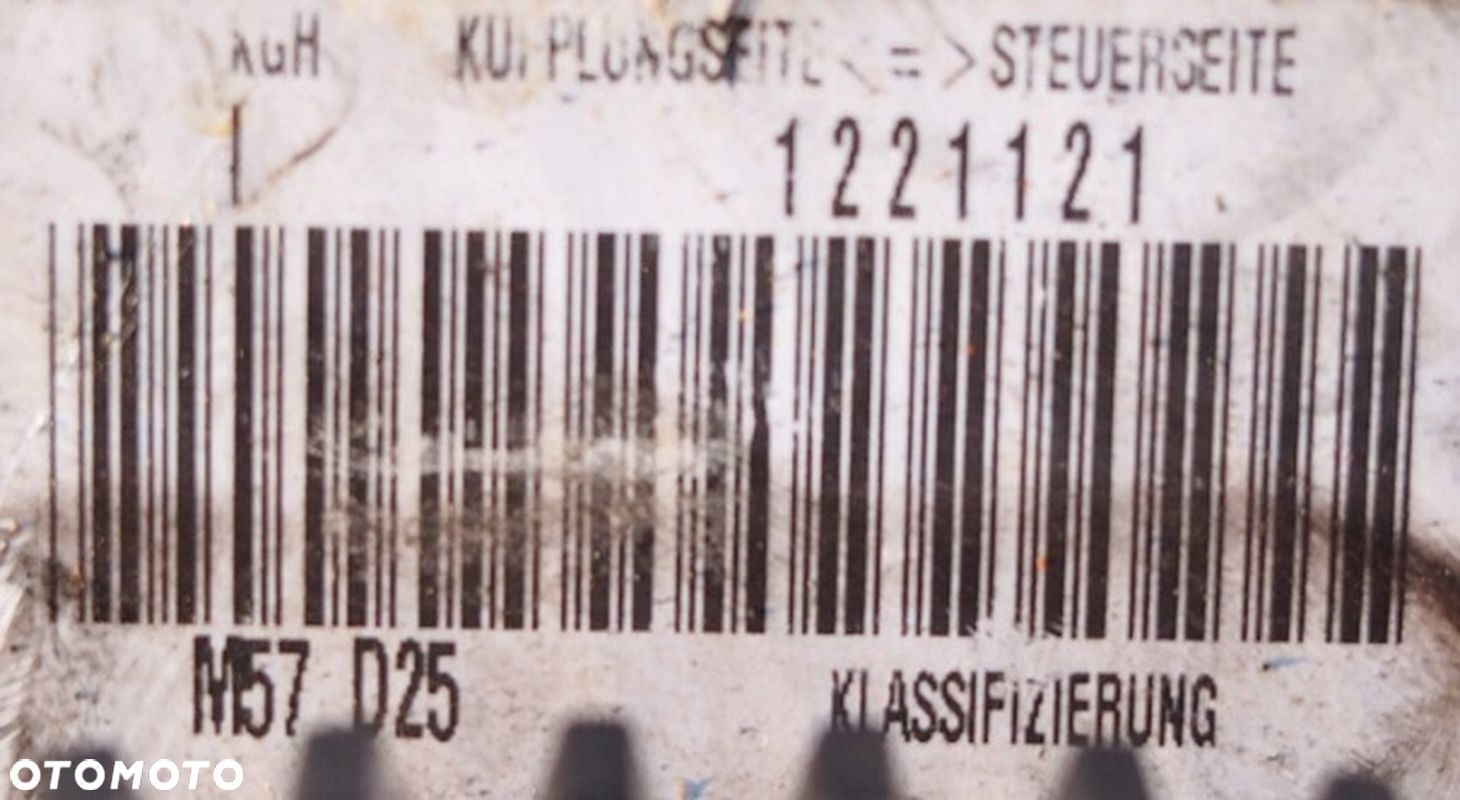 SILNIK KOMPLETNY BMW 5 E39 2.5 D M57 M57D25 - 7