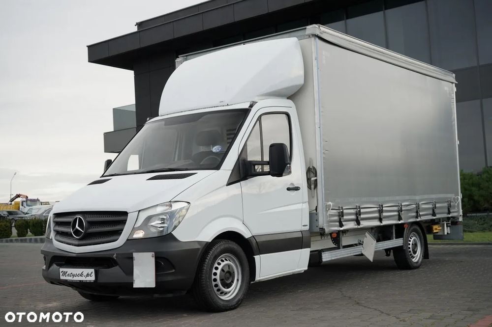 Mercedes-Benz SPRINTER / FIRANKA / PLANDEKA AUTOMAT / 190 KM / SPROWADZONY - 2