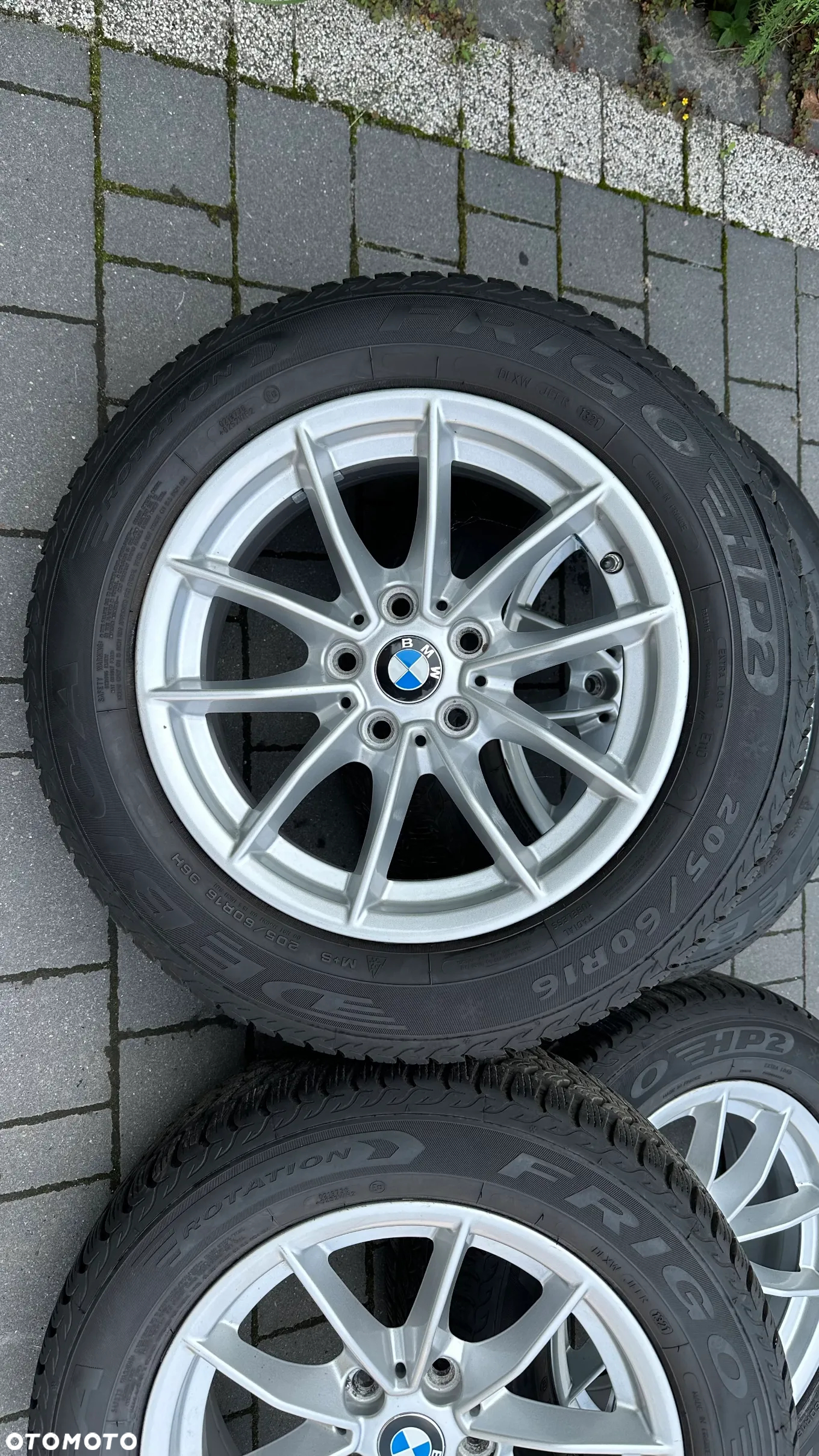 FELGI ALUMINIOWE 205/60 6.5Jx16H2 5x112 r16 BMW 205/60 MERCEDES KOŁA ALUFELGI ET22 G20 G21 F45 F46 - 2