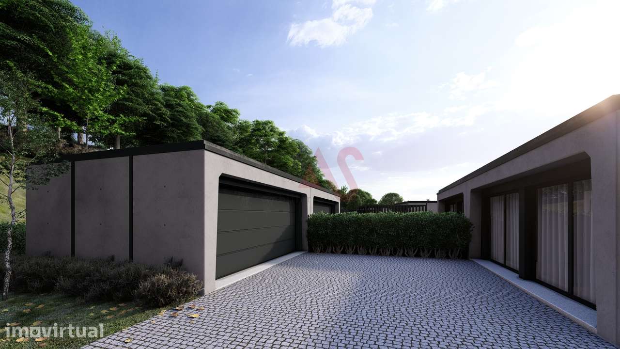 Moradia Térrea T3 com Piscina | Nova | Leitões, Guimarães - Grande imagem: 5/38