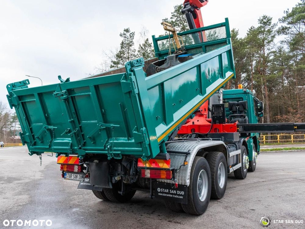 Mercedes-Benz ACTROS 4151 8x4 Palfinger PK 30002 K  HDS Żuraw Wywrotka - 7