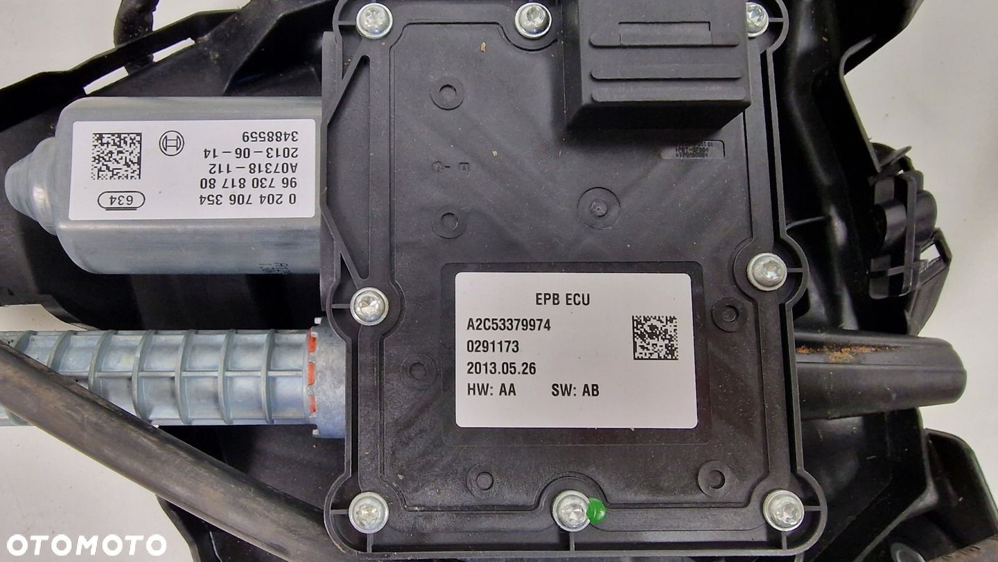 CITROEN C4 PICASSO HAMULEC RĘCZNY ELEKTRYCZNY A2C53379974 - 4
